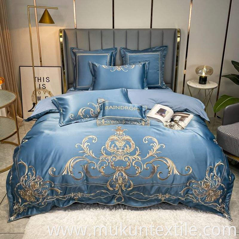  Cotton Embroidery Bedding Set